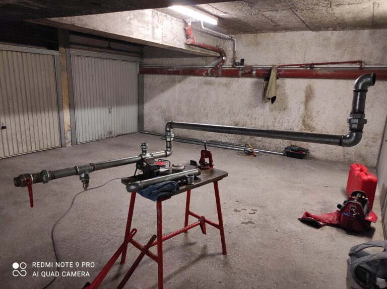 renovation galva tuyauterie acier